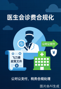 医生“飞刀费”迎来大变革，卫健委新规：必须“公对公”，还得依法纳税！