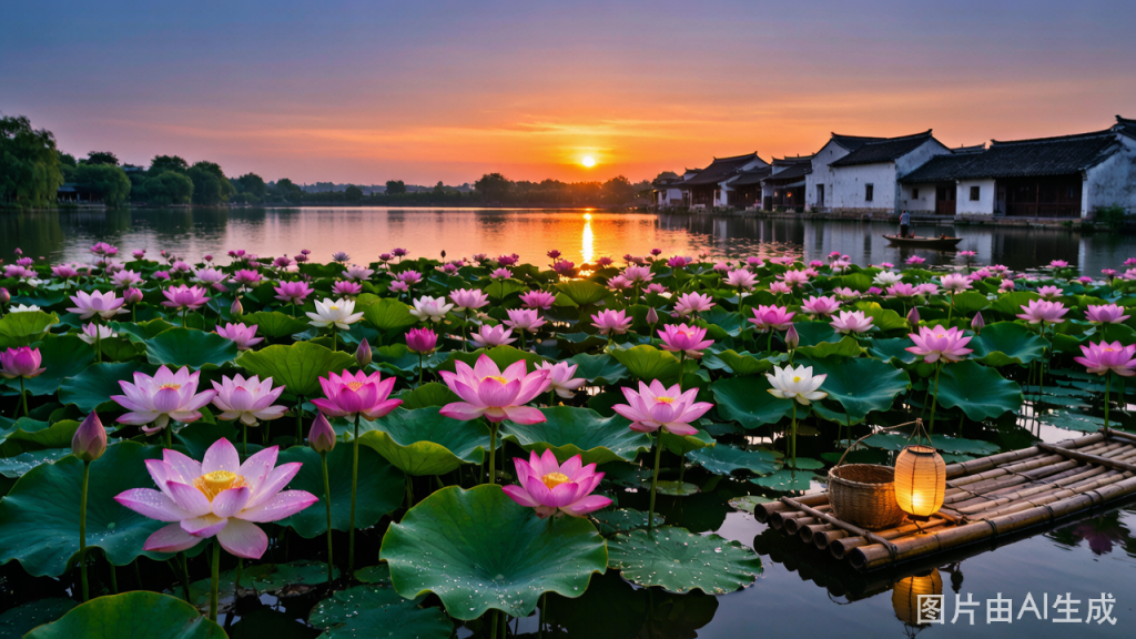 商丘夏日限定美景！黄河故道万亩荷花盛放，绿野仙踪藏在一池荷香里