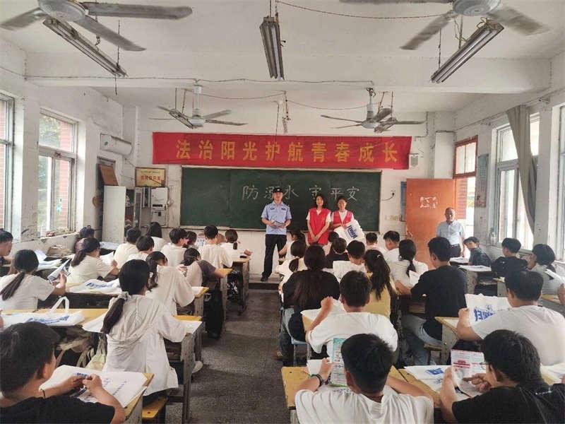 商丘启动暑期青少年健康成长系列活动 六防安全教育进校园