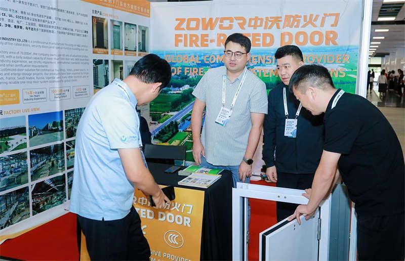 “民权造”防火门亮相吉隆坡 中沃门业达成多项合作意向加速出海