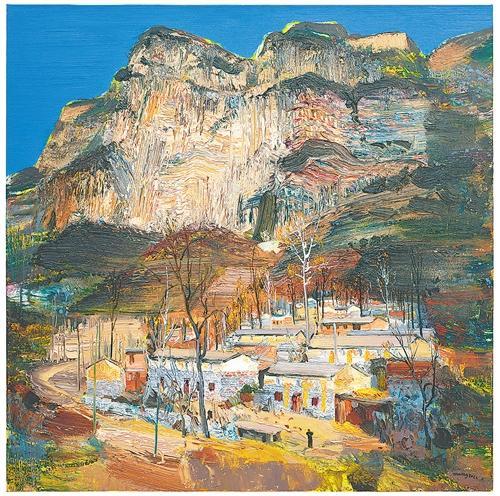 虞城走出的油画家孟新宇 作品将首登布达佩斯国际艺博会